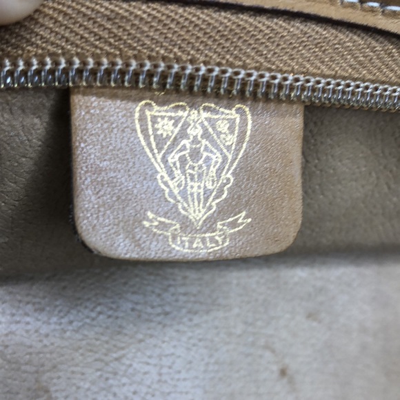 GUCCI Micro GG Sherry Line Top Handle Travel Case Shaving Kit Leather Lining VTG - Picture 8 of 16